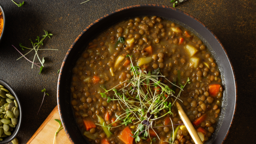 Aladdin's Lentil Soup Recipe - Happy Ladles