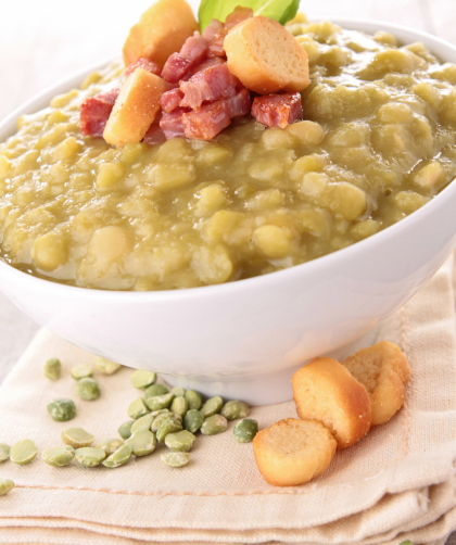 Bacon and Split Pea Soup Recipe