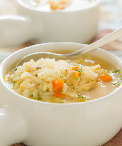 Demos Chicken Rice Soup Recipe