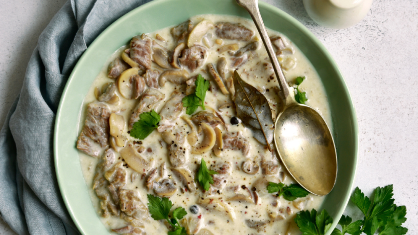 Beef Stroganoff Soup Recipe