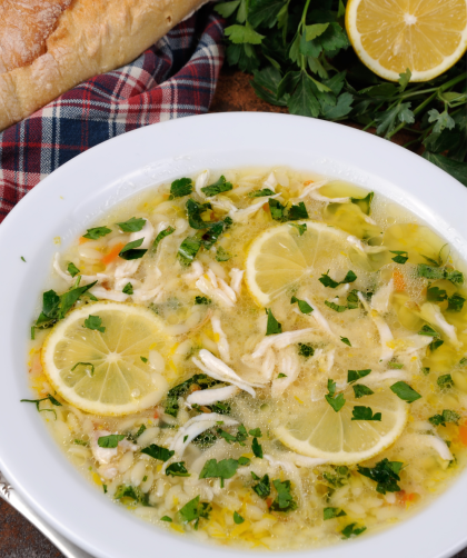 Avgolemono Soup Recipe With Orzo