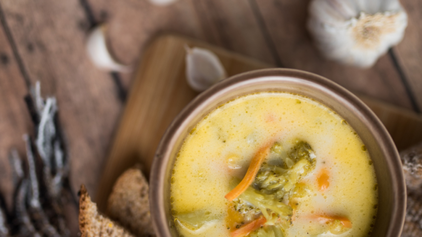 Black Eyed Pea Broccoli Cheese Soup Recipe