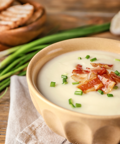 Bacon Potato Leek Soup Recipe