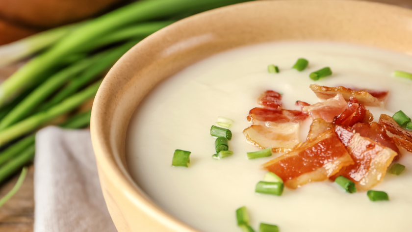 Bacon Potato Leek Soup Recipe