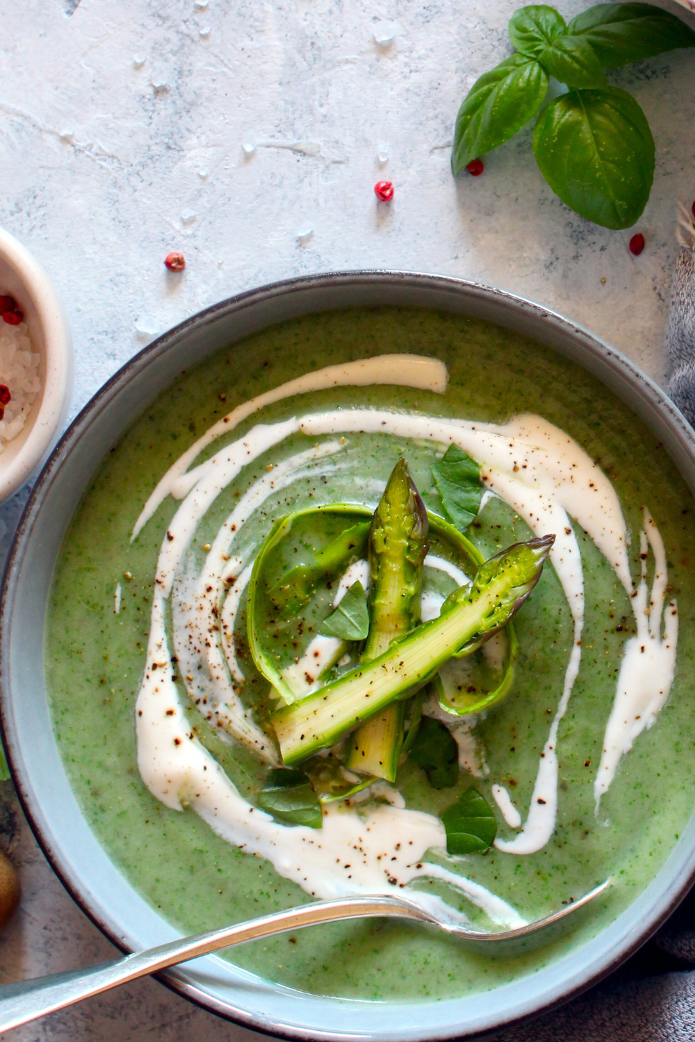 Broccoli And Asparagus Soup Recipe