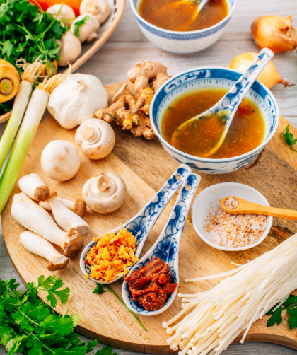 Chicken Ginger Miso Soup