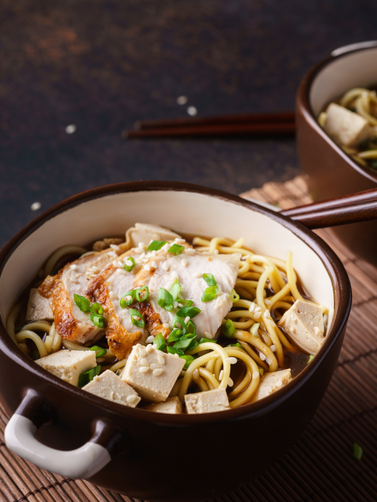 Chicken And Tofu Soup