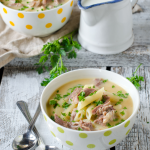 Chicken Escarole Soup With Pasta