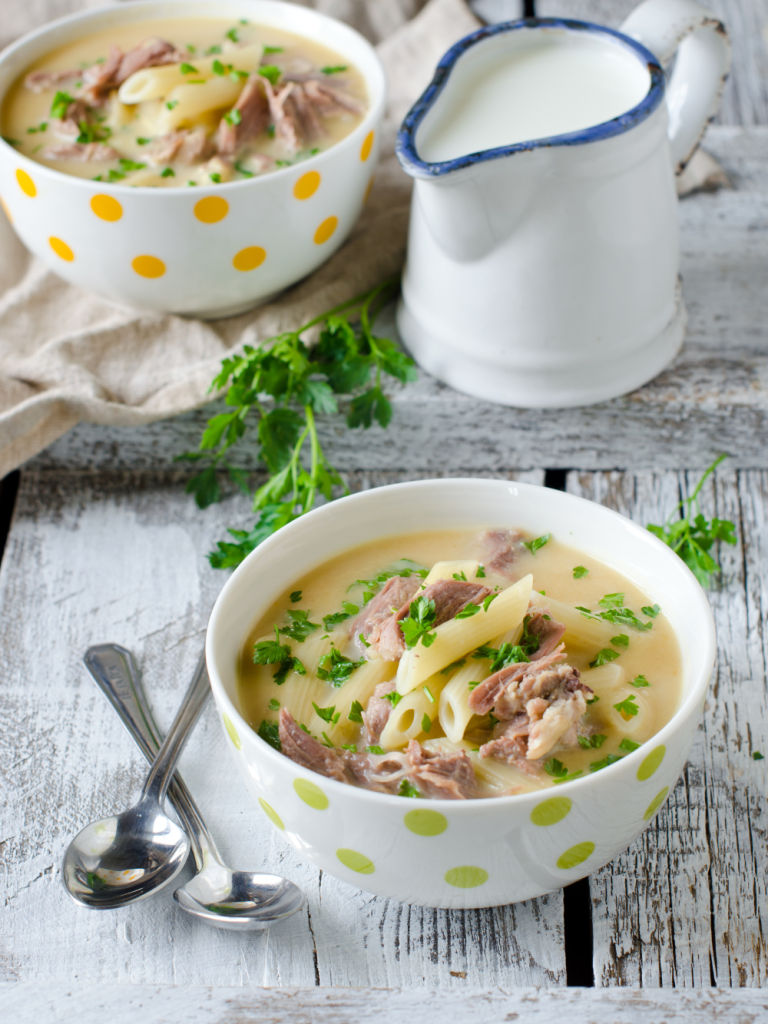 Chicken Escarole Soup With Pasta