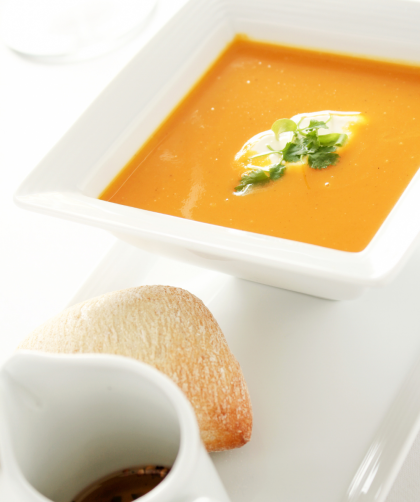 Baked Butternut Squash Soup Recipe