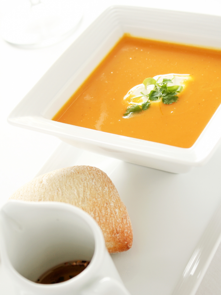 Baked Butternut Squash Soup Recipe