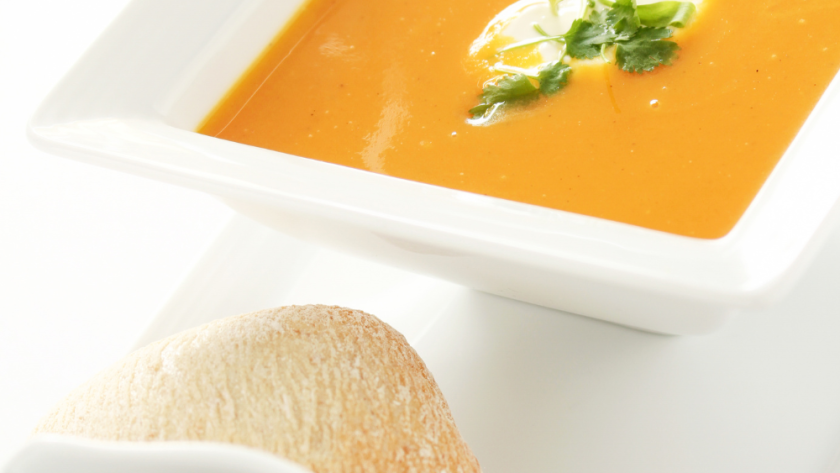 Baked Butternut Squash Soup Recipe