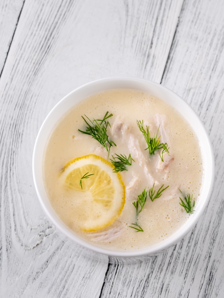 Authentic Avgolemono Soup Recipe