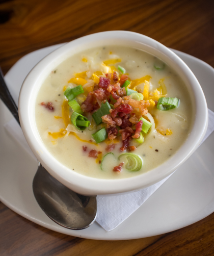 Houlihan's Baked Potato Soup Recipe