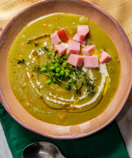 Bacon Split Pea Soup Recipe