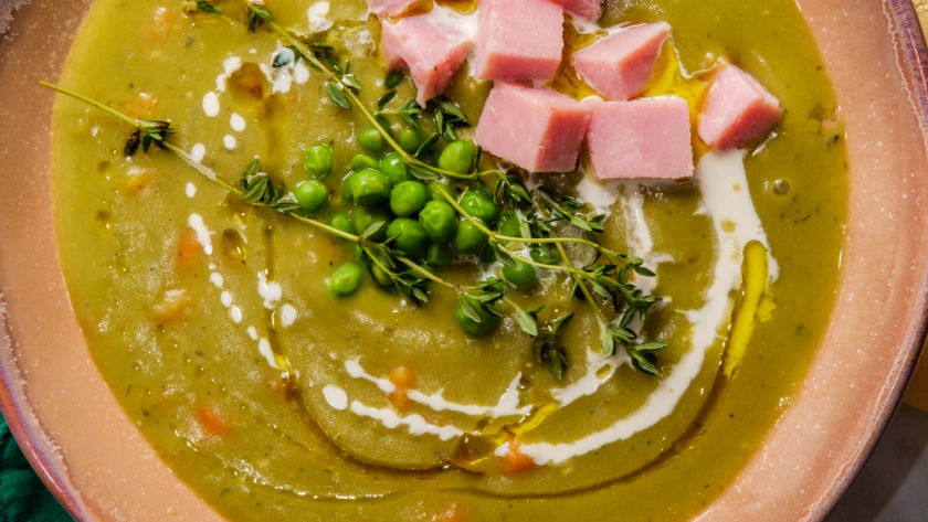 Bacon Split Pea Soup Recipe