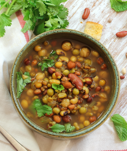 Bean Mix Soup Recipe