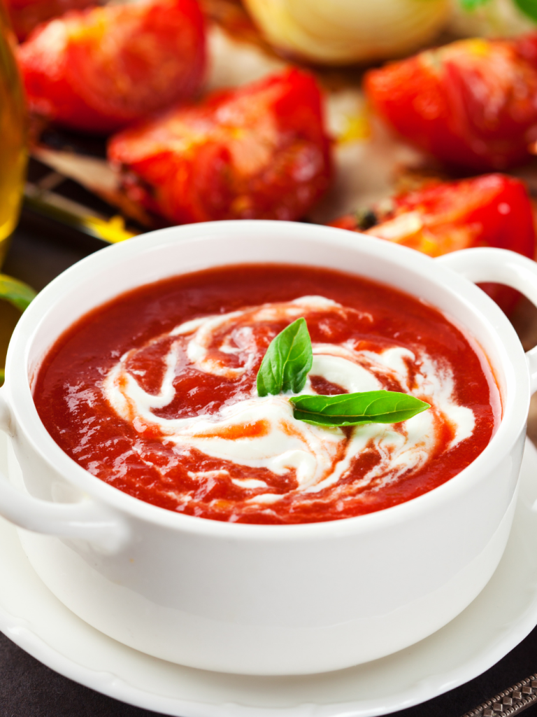 Ball Tomato Basil Soup Recipe