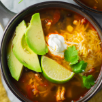 Azteca Tortilla Soup Recipe