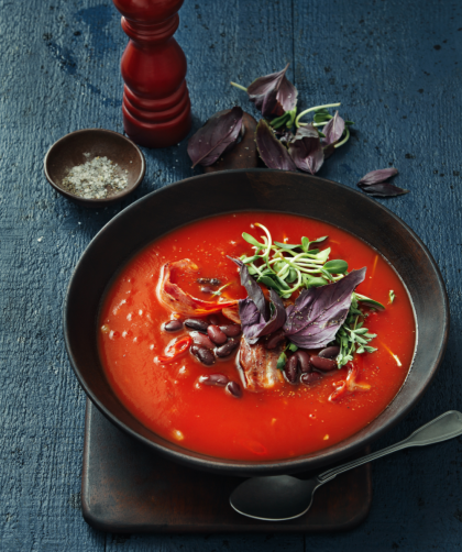 Spicy Runner Bean Soup Recipe