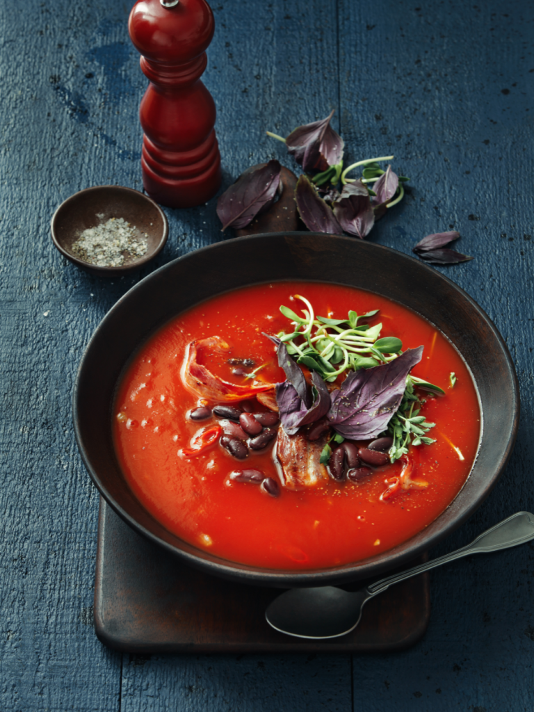 Spicy Runner Bean Soup Recipe