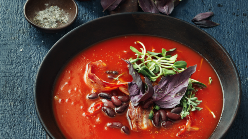 Spicy Runner Bean Soup Recipe