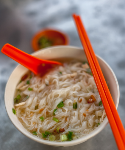 Vegetarian Kway Teow Soup Recipe