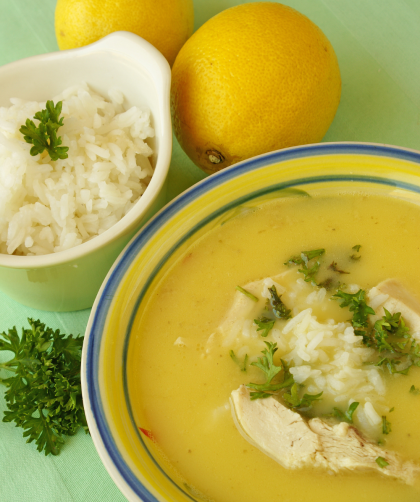 Louis Pappas’ Lemony Avgolemono Soup Recipe