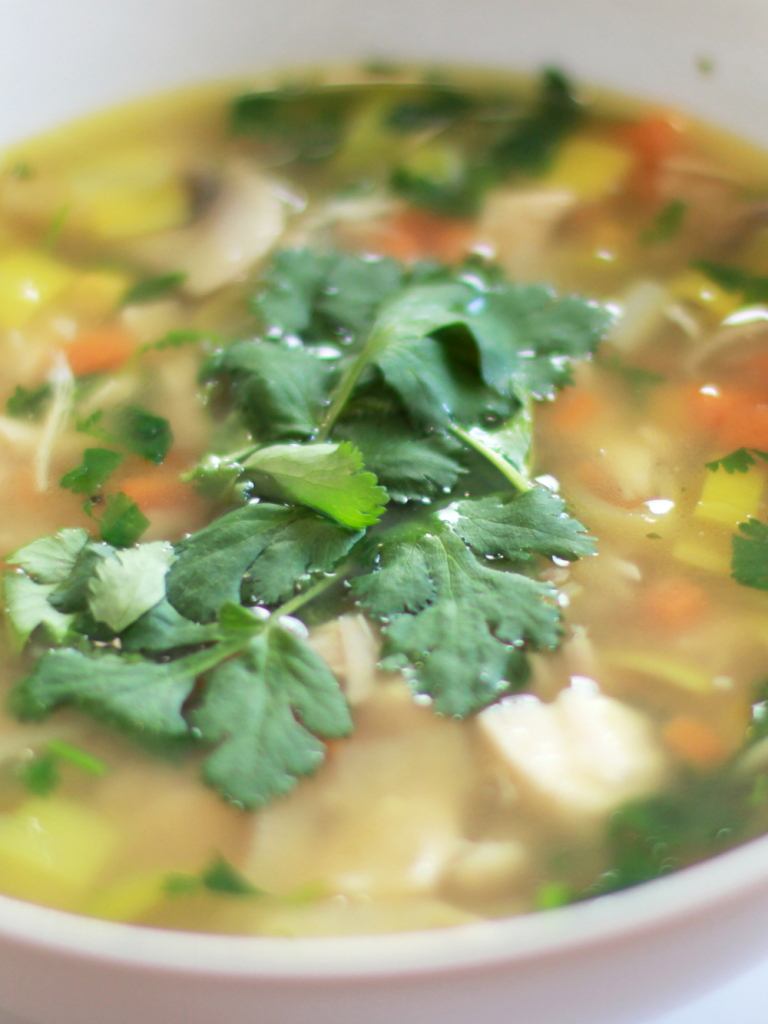 Pete Evans Mums Chicken And Vegetable Soup Recipe